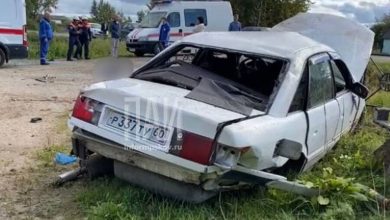 Фото - Участник свадебного торжества разбился в ДТП в Псковской области