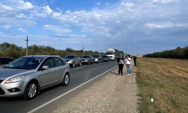 Фото - В Курганской области на границе с Казахстаном блокируют выезд подлежащих мобилизации