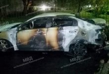 Фото - В Уфе мужчина пытался присвоить, а потом сжег машину бывшей возлюбленной