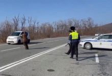 Фото - Во Владивостоке задержали мужчину, который бросал кирпичи в проезжающие автомобили